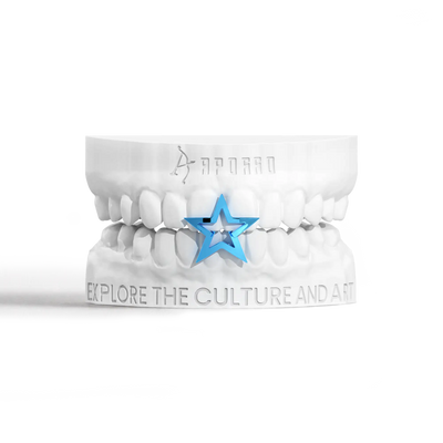 Hollow Star-Pattern Grillz