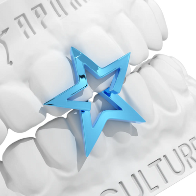 Hollow Star-Pattern Grillz