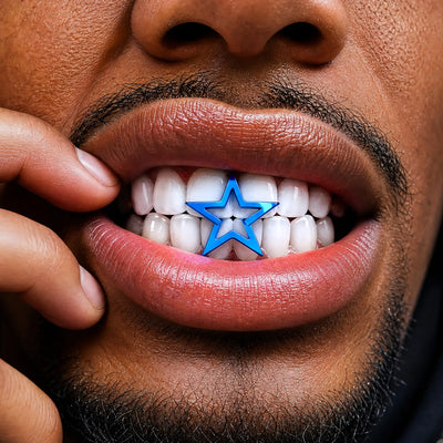 Hollow Star-Pattern Grillz