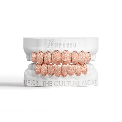 Custom Molten Flame Grillz