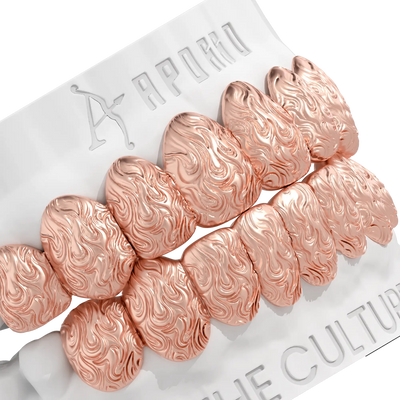 Custom Molten Flame Grillz