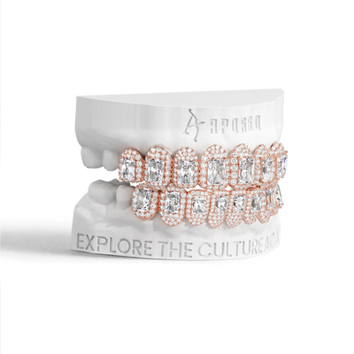 Custom Emerald Frame Grillz
