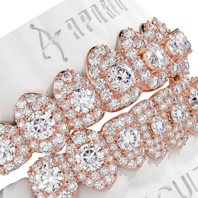 Custom Center Stone in a Full-Pavé Setting Grillz