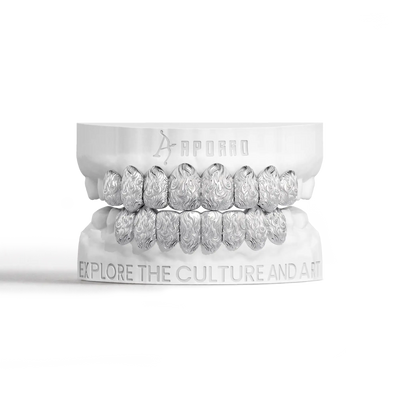 Custom Molten Flame Grillz