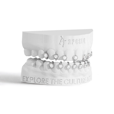 Custom Halo Gap Grillz