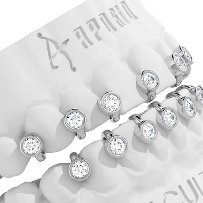 Custom Halo Gap Grillz