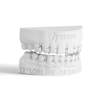 Custom Iced Gap Grillz