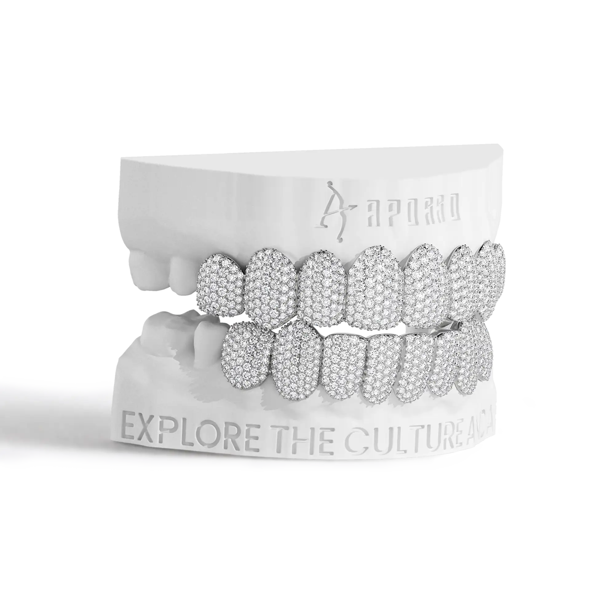 Custom Sparkling Honeycomb Grillz