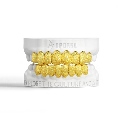 Custom Molten Flame Grillz