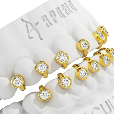 Custom Halo Gap Grillz