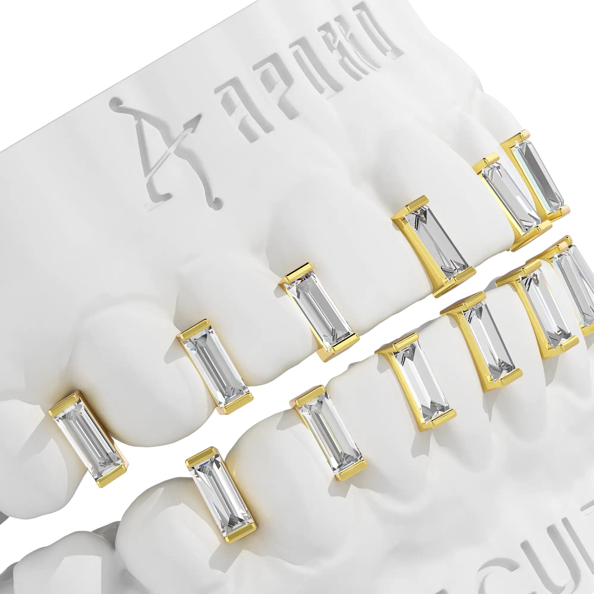 Custom Iced Gap Grillz