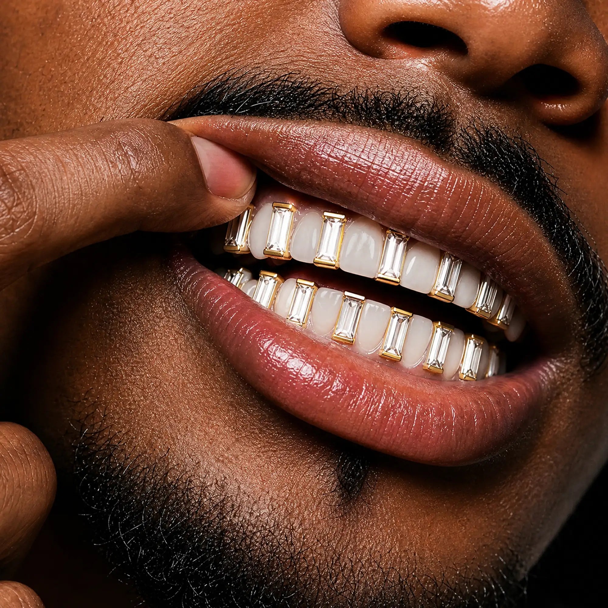 Custom Iced Gap Grillz