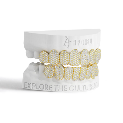 Custom Sparkling Honeycomb Grillz
