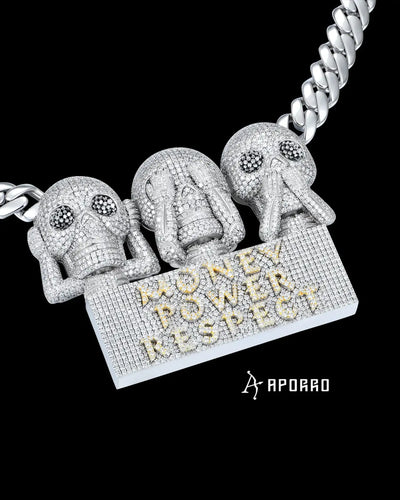 APORRO Premium Custom Skulls Necklace