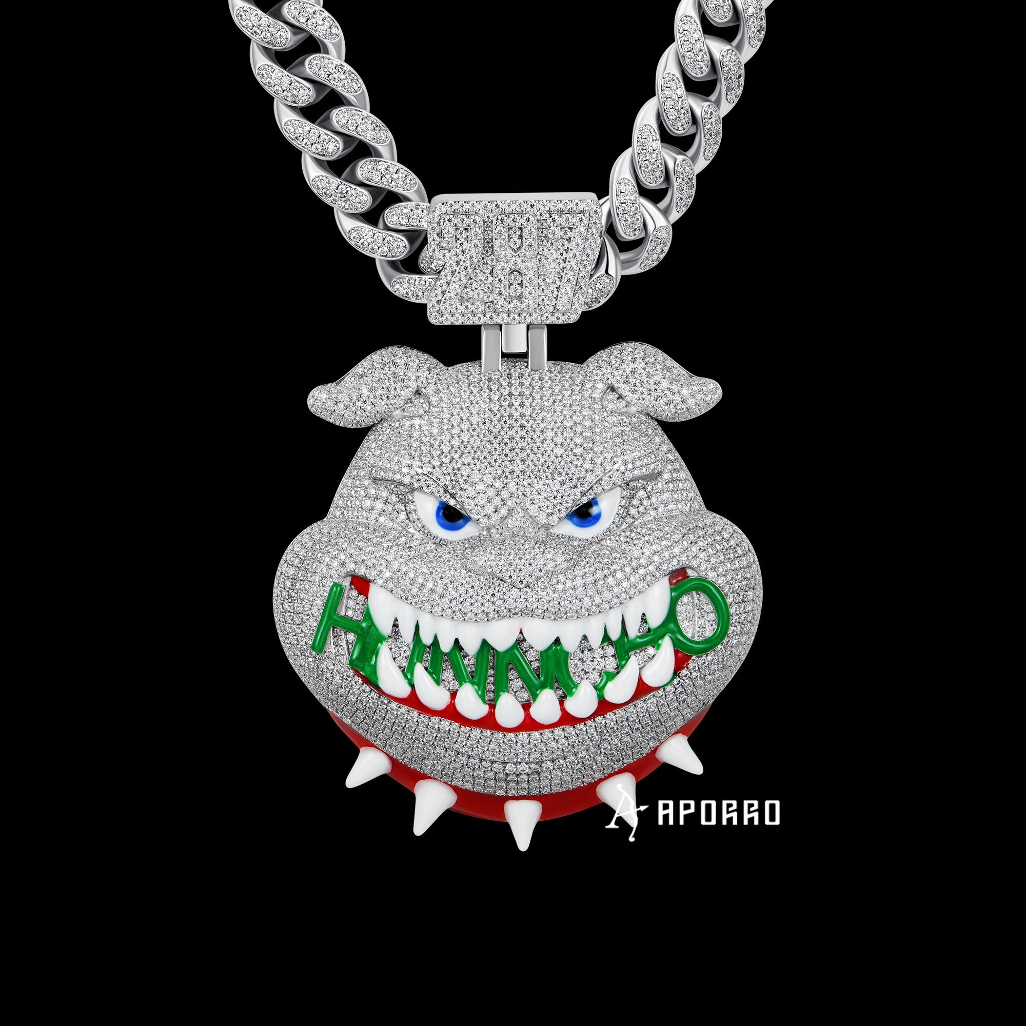 APORRO Premium 3D Buss down Bully Pendant Custom Design Deposit