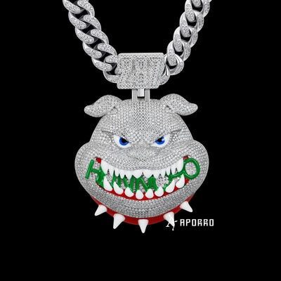 APORRO Premium Custom Iced 3D Buss down Bully Pendant