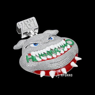 APORRO Premium Custom Iced 3D Buss down Bully Pendant