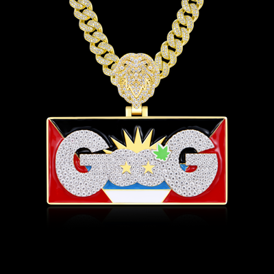 APORRO Premium Custom Flag Pendant With Letters