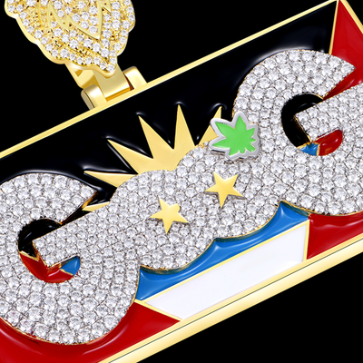 APORRO Premium Custom Flag Pendant With Letters