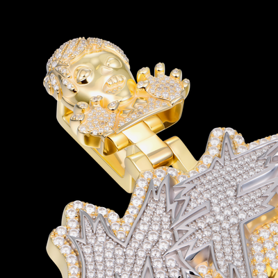 APORRO Premium Custom Iced Name Pendant