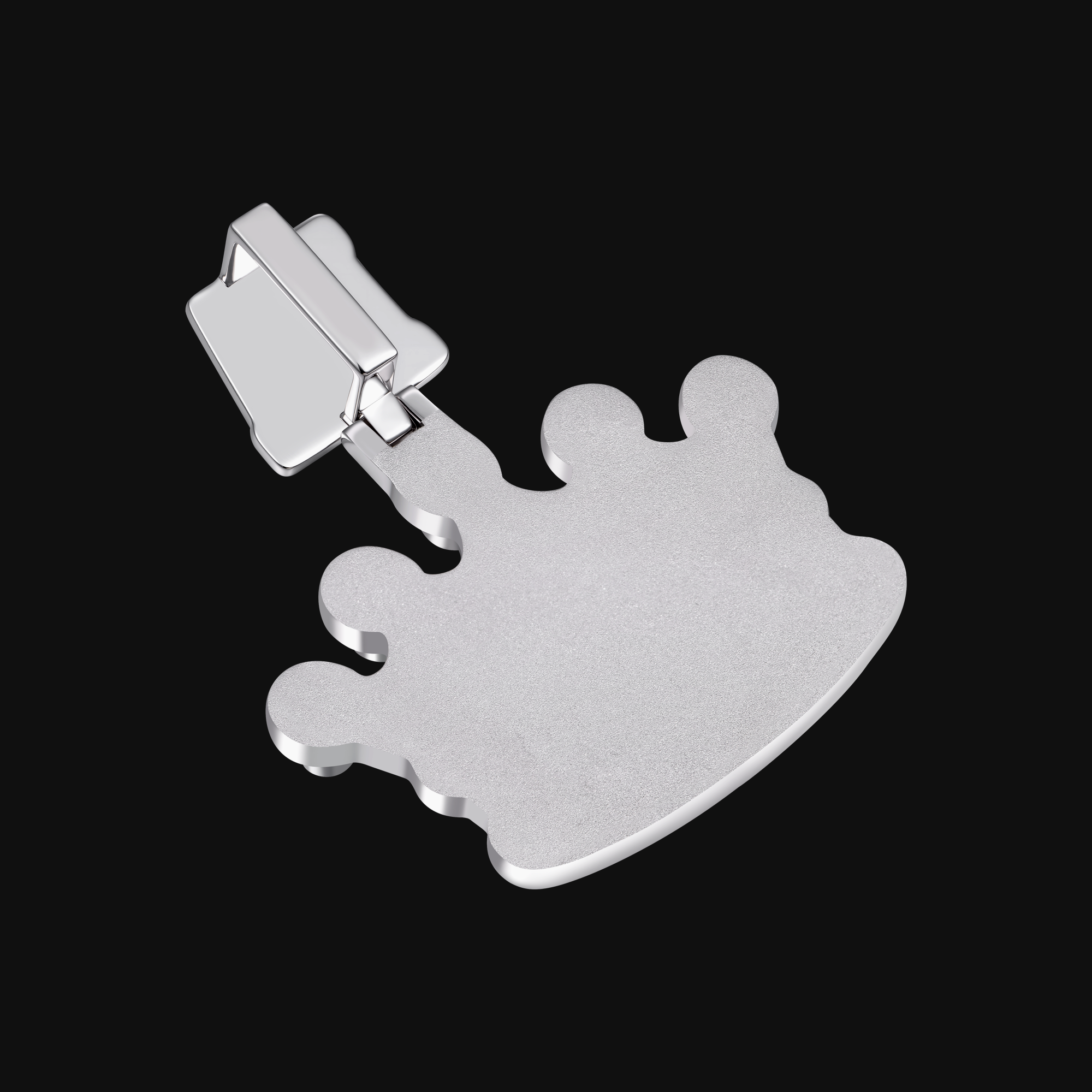 APORRO Premium Custom 3D Crown Pendant