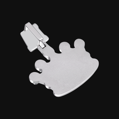 APORRO Premium Custom 3D Iced Crown Pendant