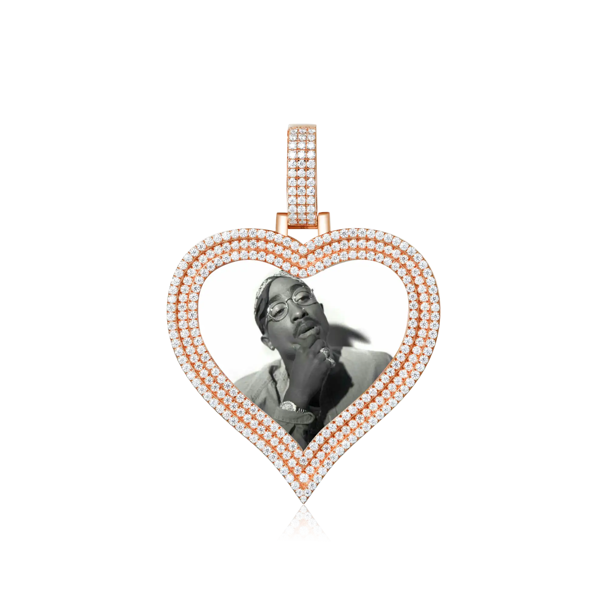 Love Photo Frame Pendant - 51mm