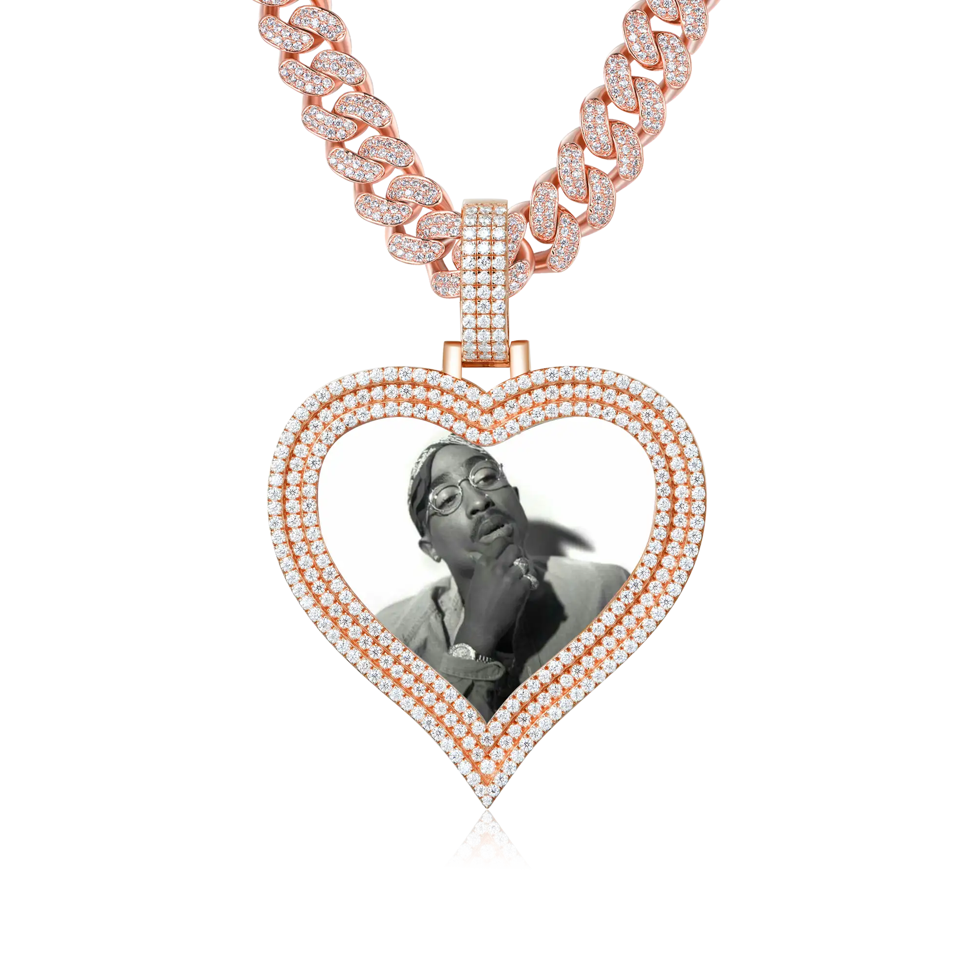 Love Photo Frame Pendant - 51mm