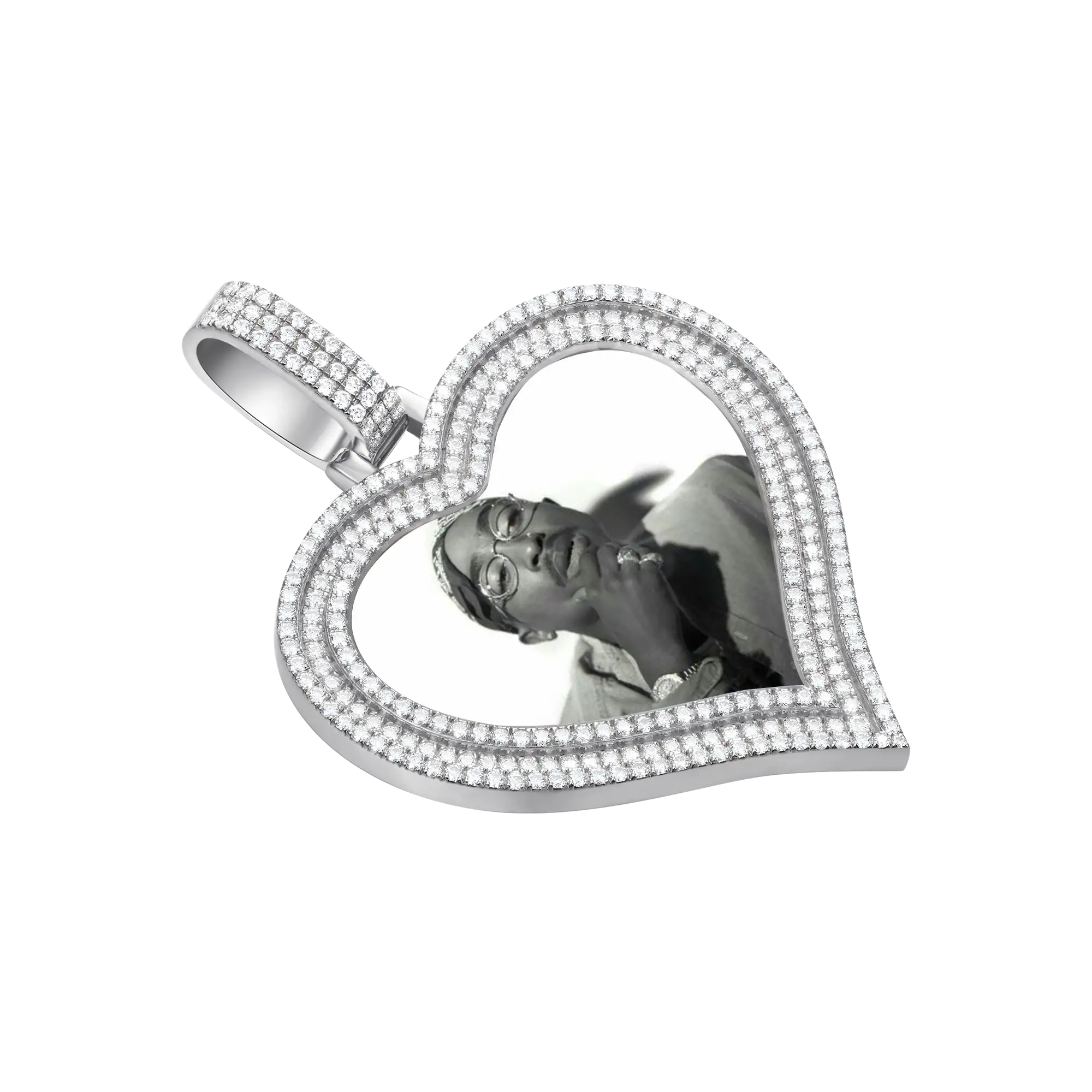 Love Photo Frame Pendant - 51mm