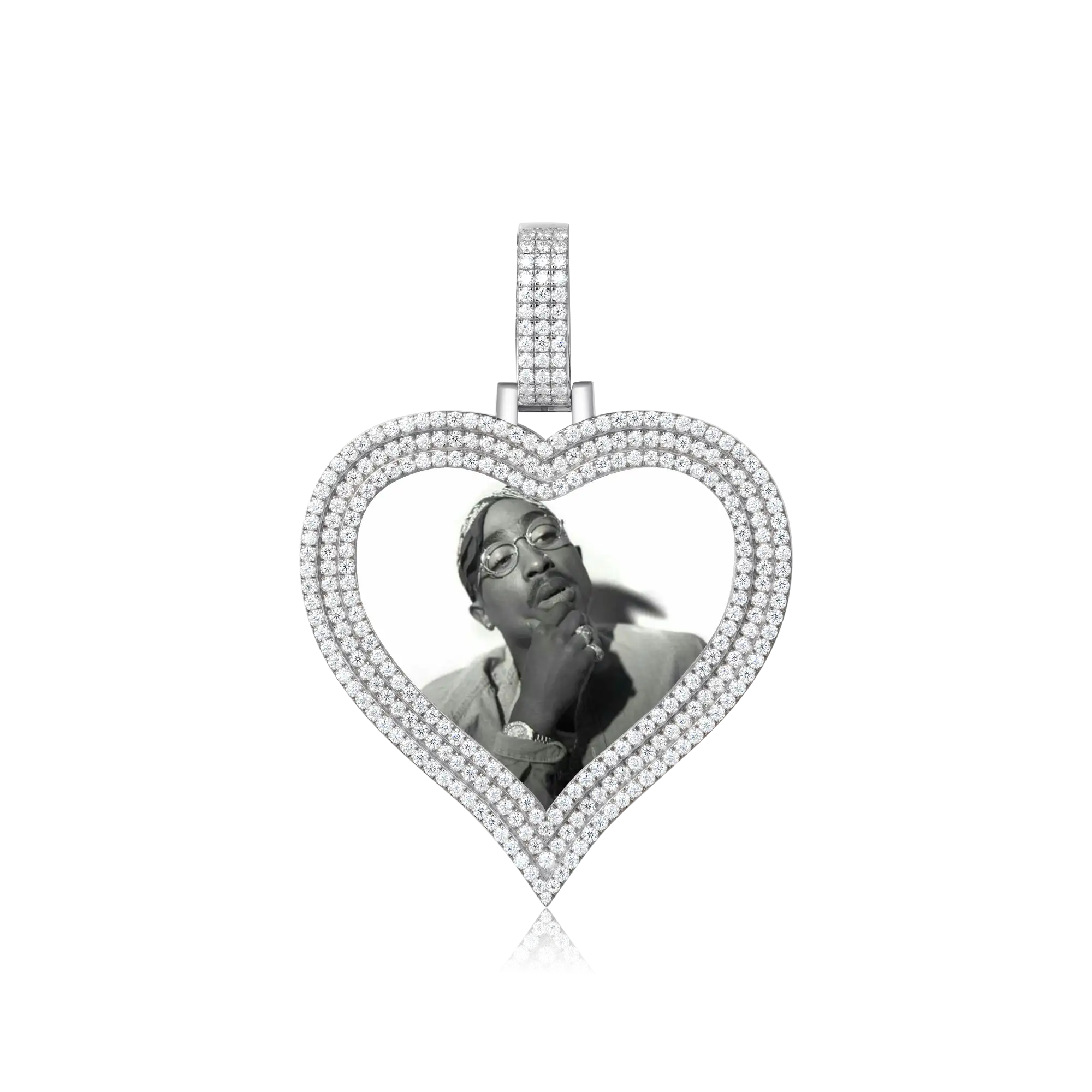 Love Photo Frame Pendant - 51mm