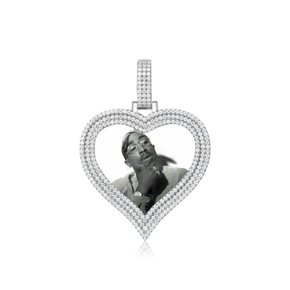 Love Photo Frame Pendant - 51mm