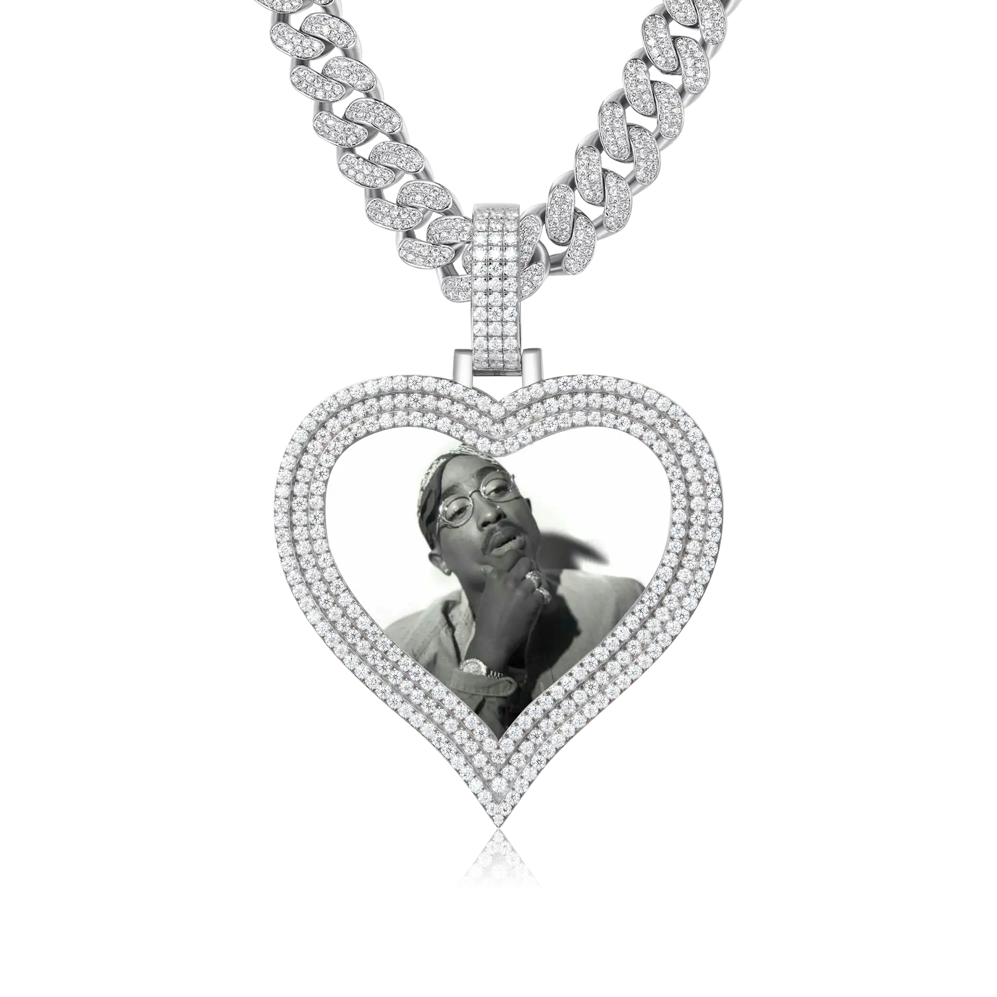 Love Photo Frame Pendant - 51mm