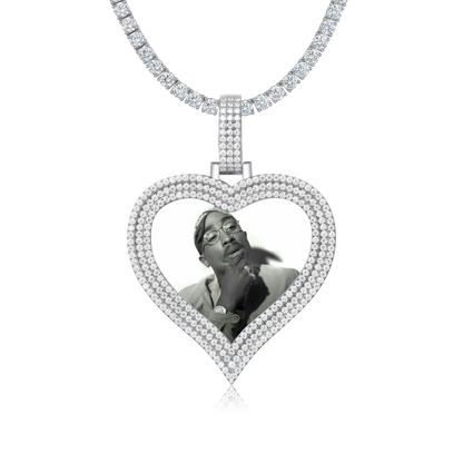 Love Photo Frame Pendant - 51mm