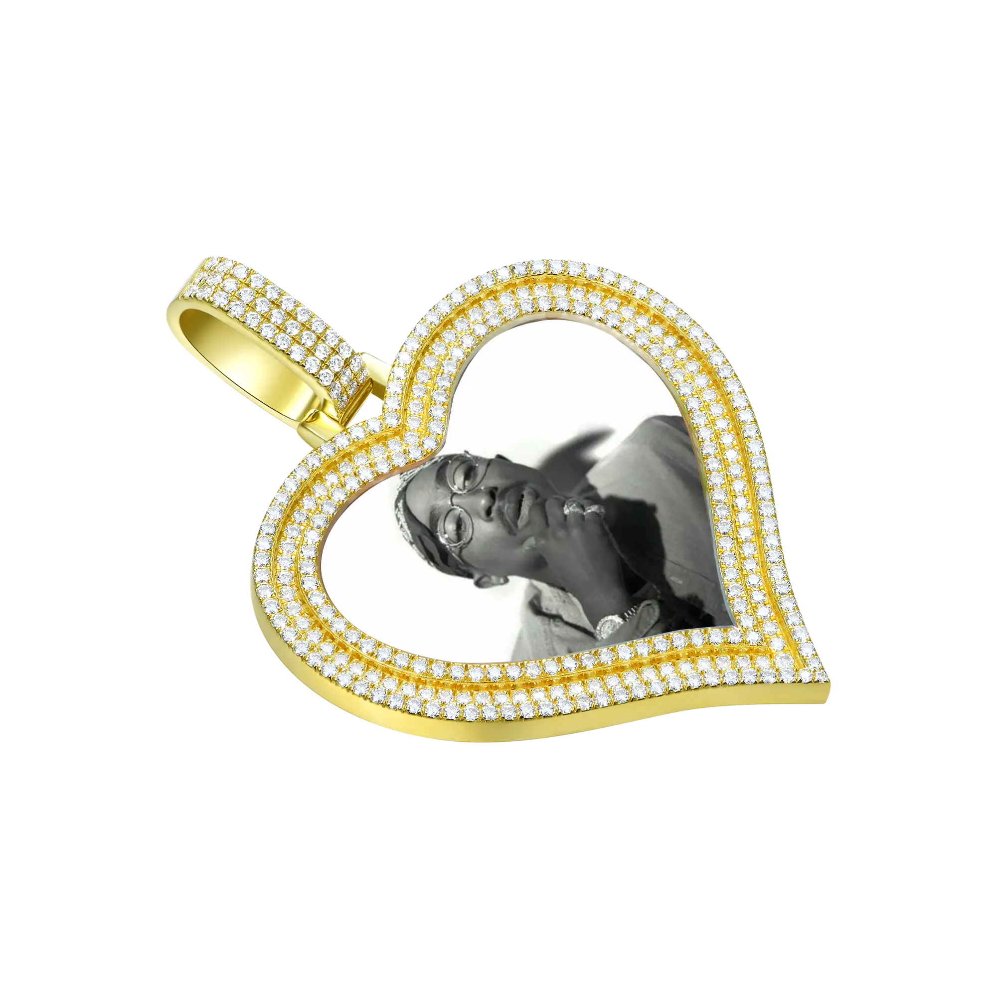 Love Photo Frame Pendant - 51mm