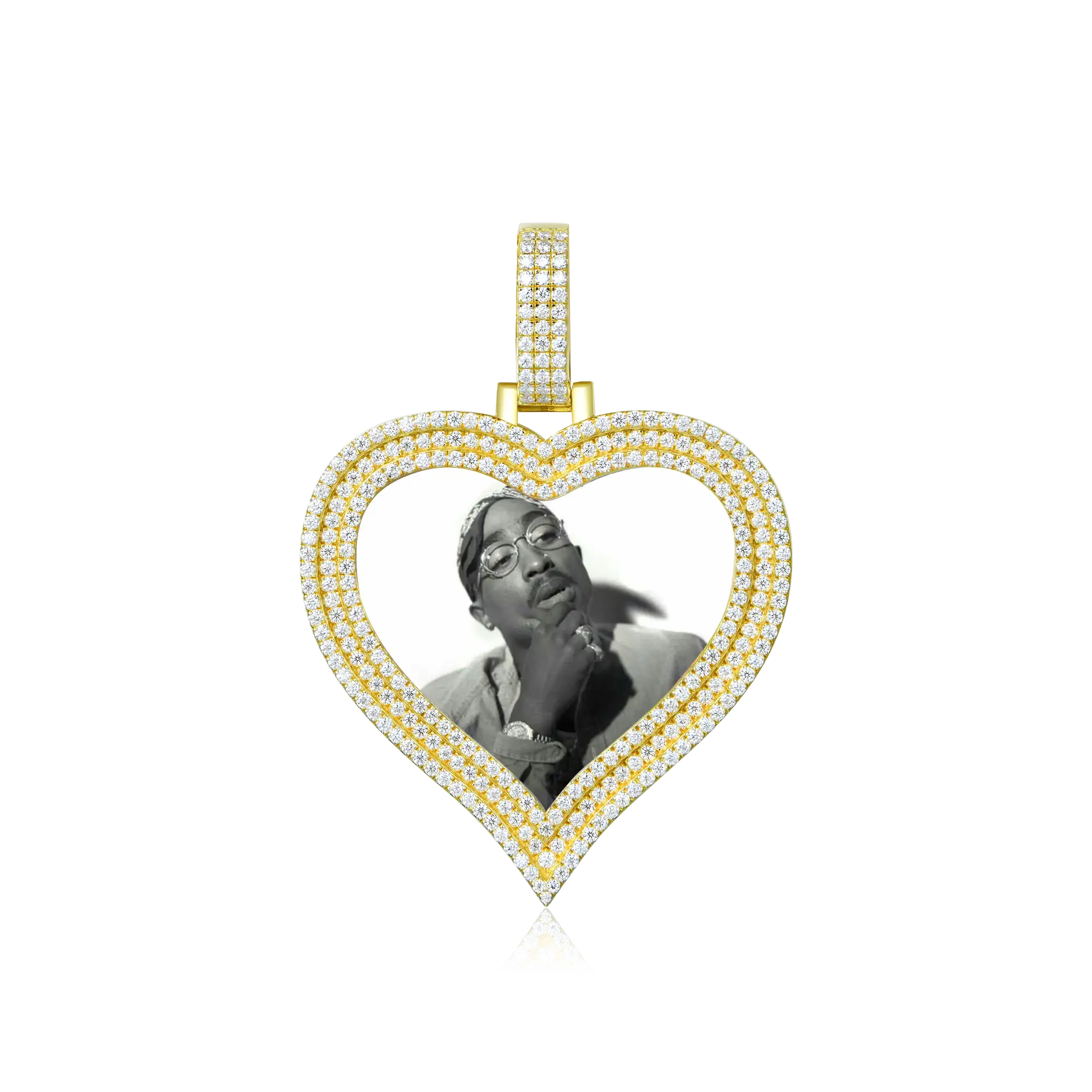 Love Photo Frame Pendant - 51mm