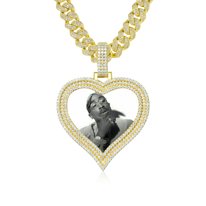 Love Photo Frame Pendant - 51mm