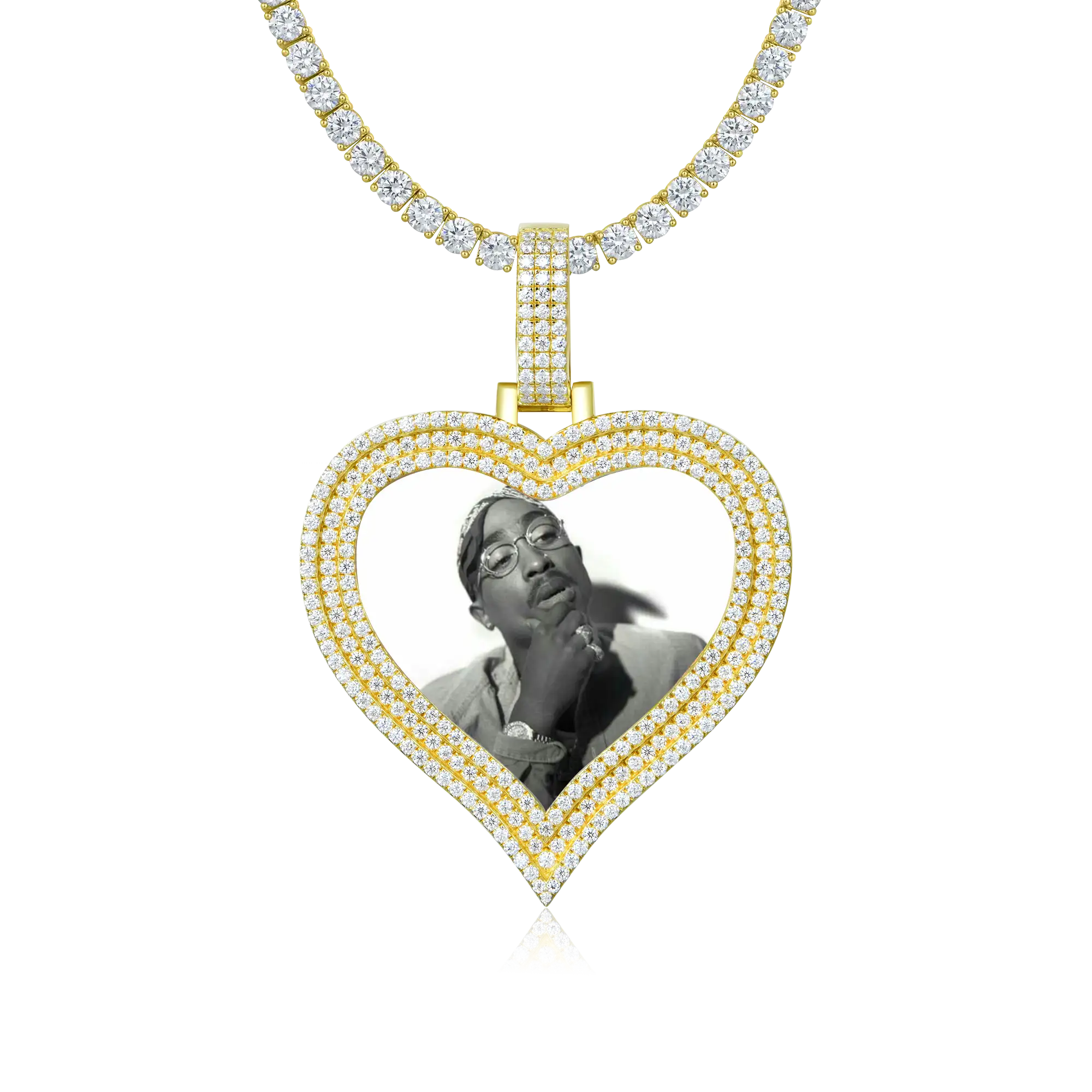 Love Photo Frame Pendant - 51mm