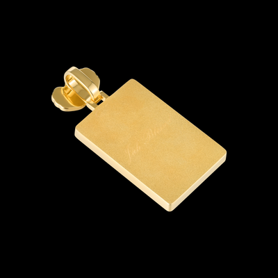 APORRO Premium Custom 3D Iced Dogtag Pendant