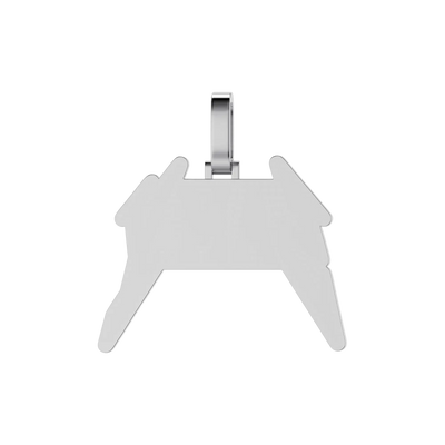 Custom Lightning Font Pendant