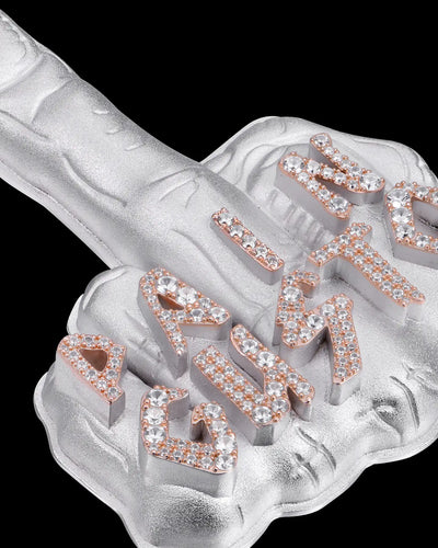 APORRO Premium Custom Iced 3D Hand Sign Pendant