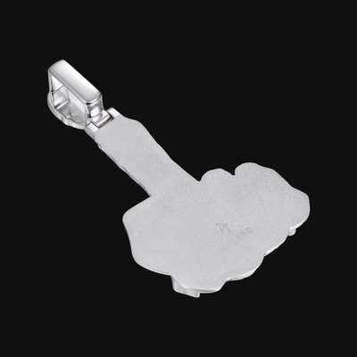 APORRO Premium Custom Iced 3D Hand Sign Pendant