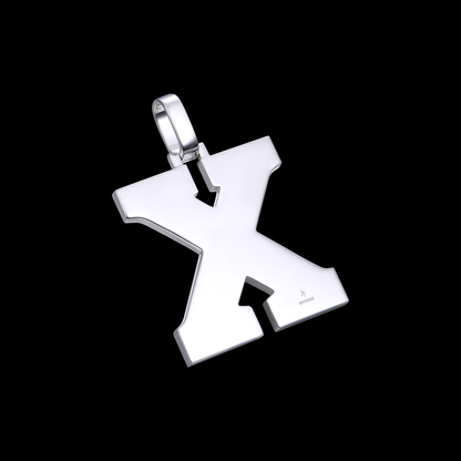 APORRO Premium Custom Letter X Pendant