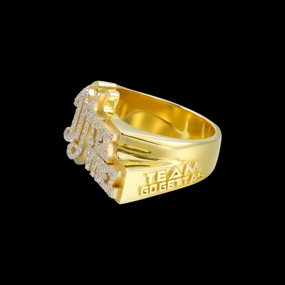 APORRO Premium Custom Letters Ring