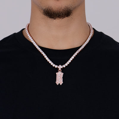 Custom Shaped Gothic Pendant - 30mm