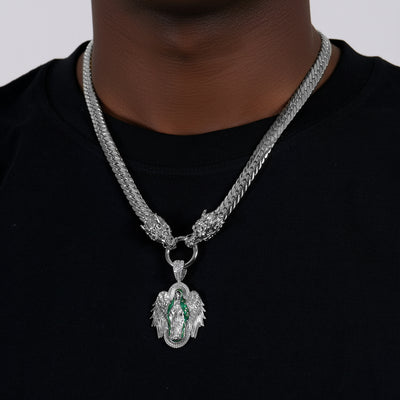 WONG Double Dragon Miami Cuban Chain - 8mm