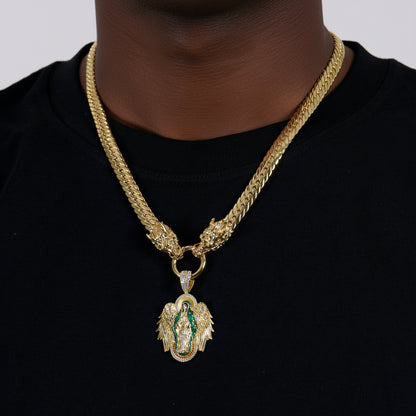 WONG Double Dragon Miami Cuban Chain - 8mm