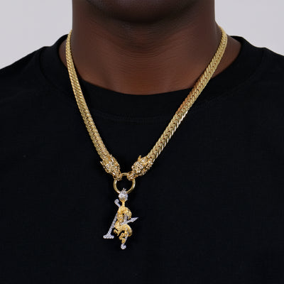 WONG Double Dragon Miami Cuban Chain - 8mm