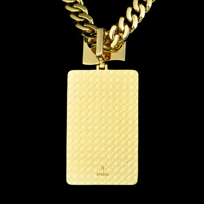APORRO Premium Custom 3D Iced Dogtag pendant