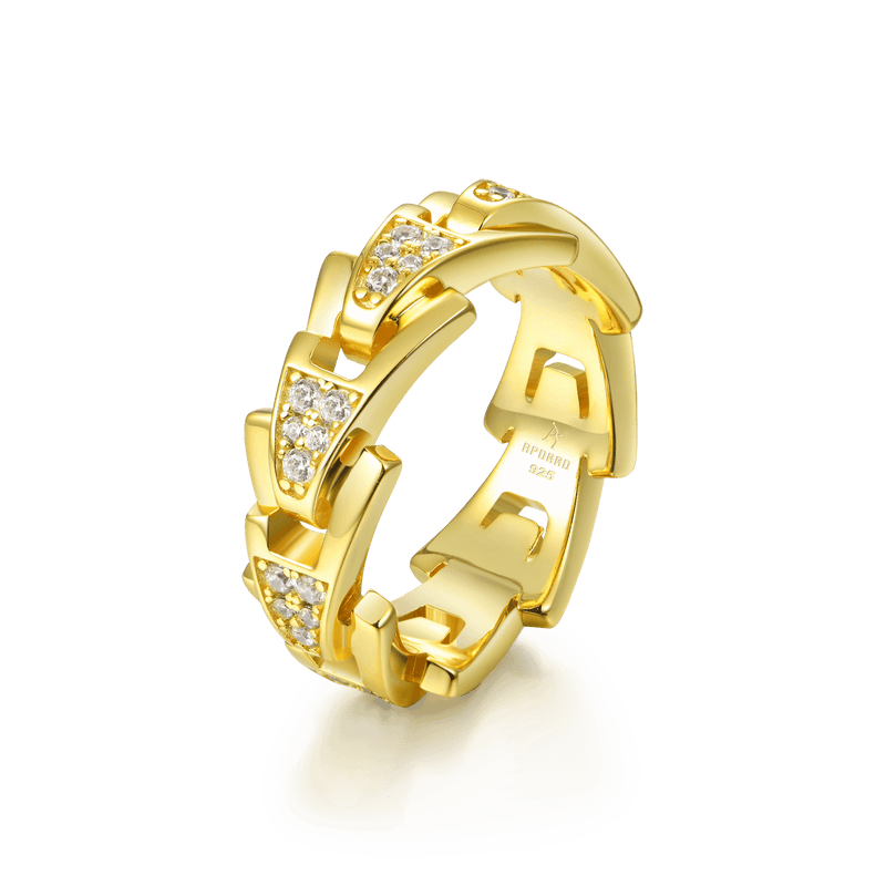 Aporro A® Iced Out Ring - 8mm - APORRO
