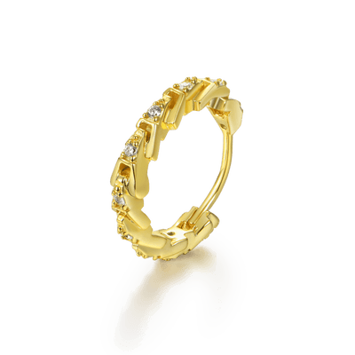 S925 Aporro A® Hoop Earrings - Pair